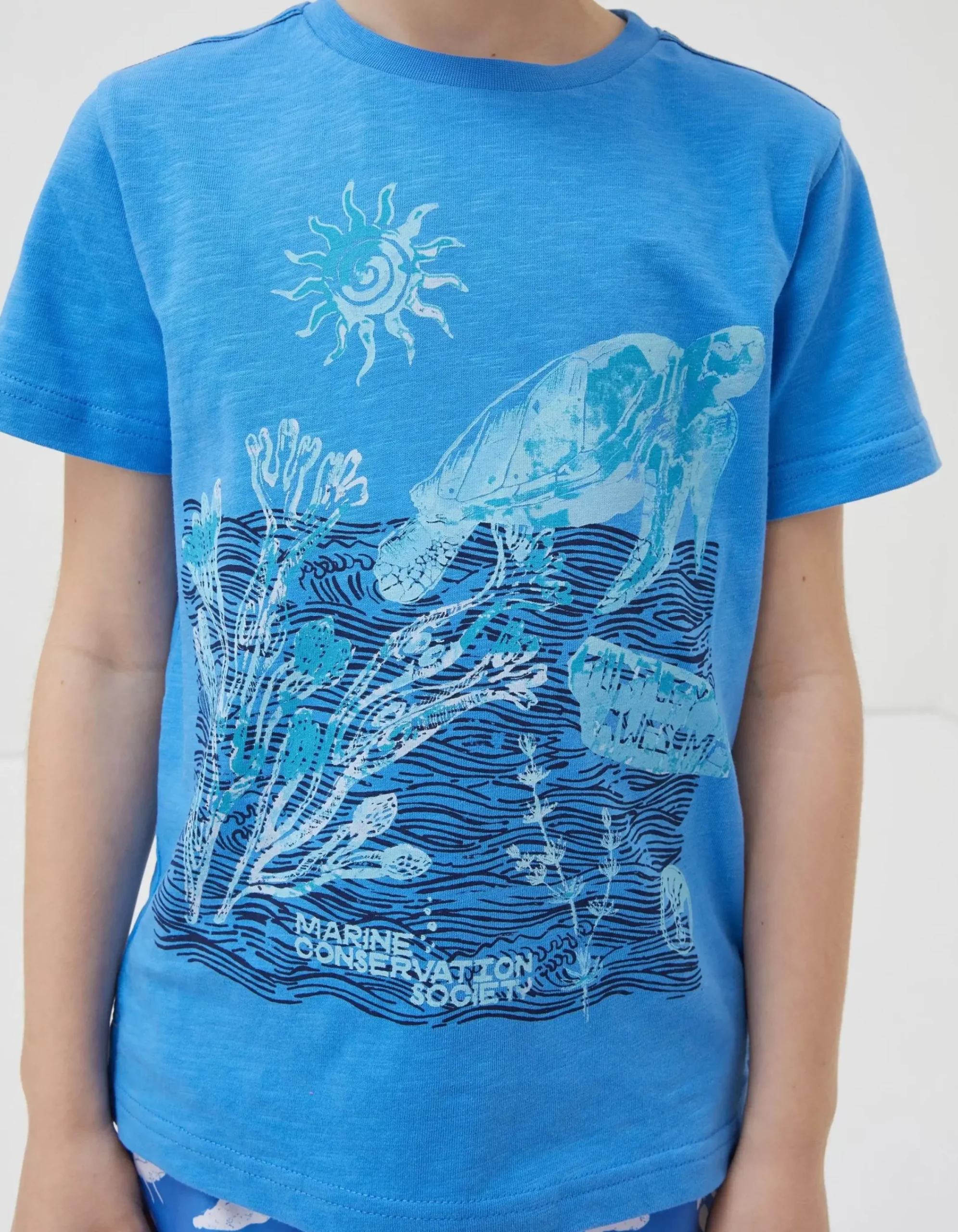 Boys FatFace T-Shirts & Polos|Mcs Turtle Jersey T-Shirt