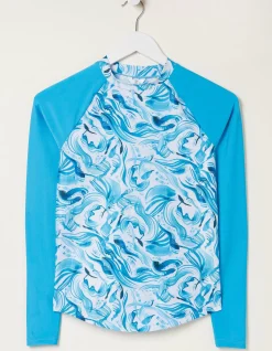 Women FatFace Beachwear & Swimwear|Mcs Wave Rash Vest