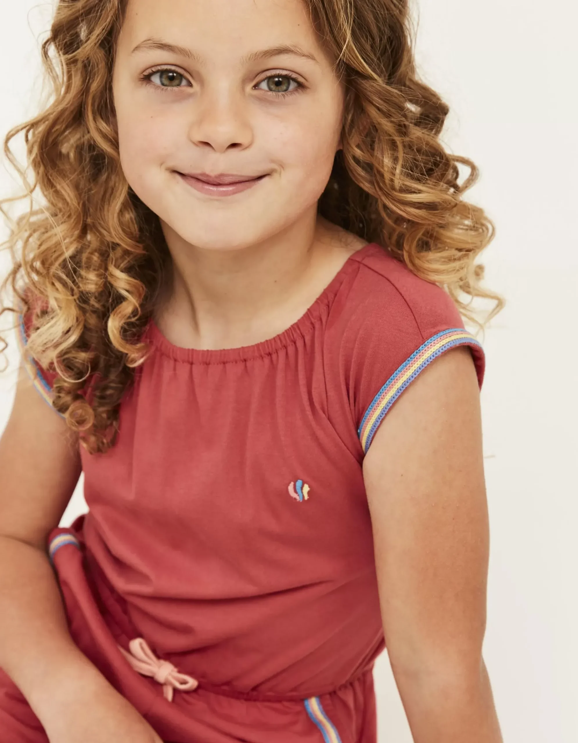 Girls FatFace View All|Mia Jersey Playsuit