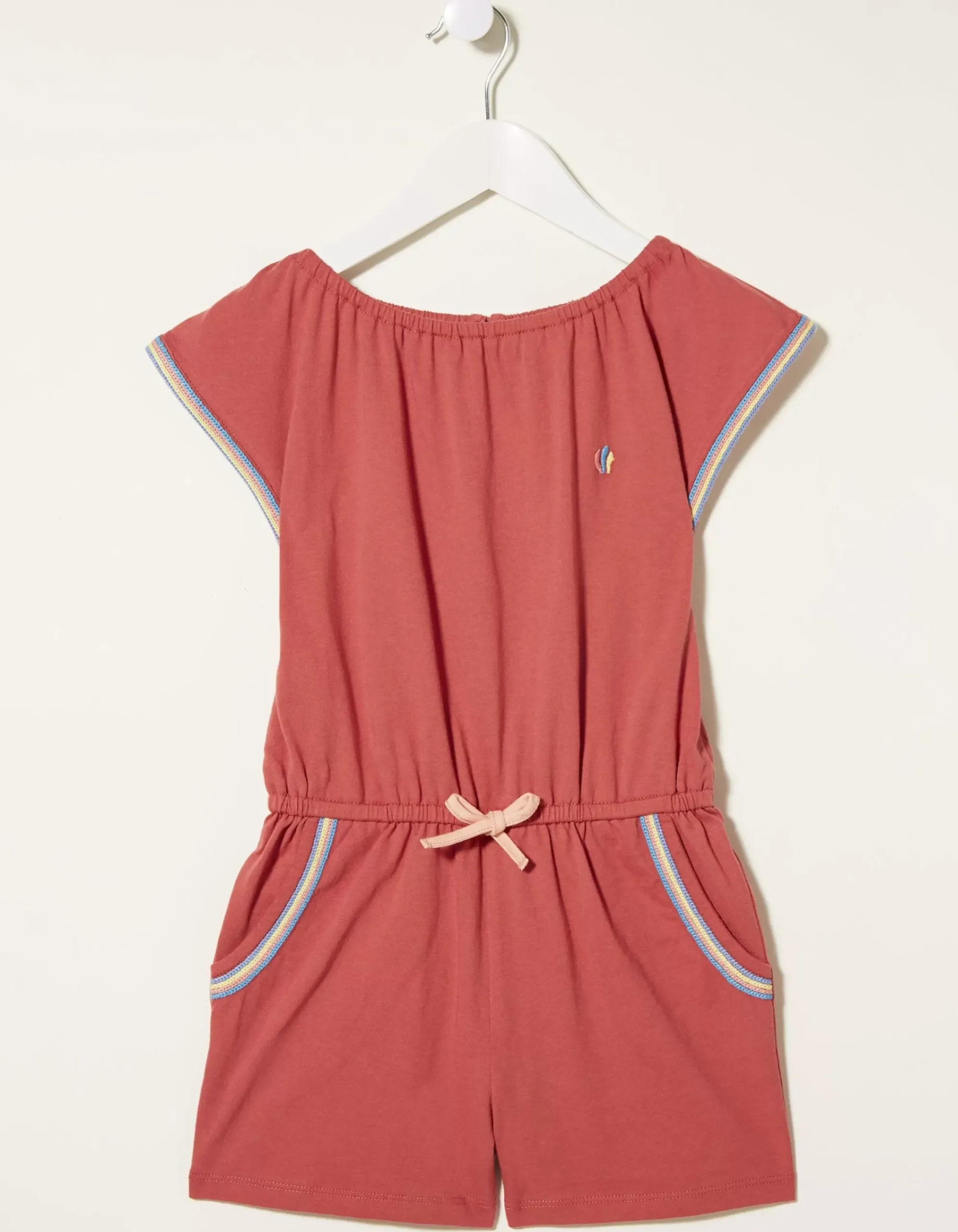 Girls FatFace View All|Mia Jersey Playsuit