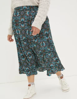 Women FatFace Skirts|Millie Mirrored Midi Skirt
