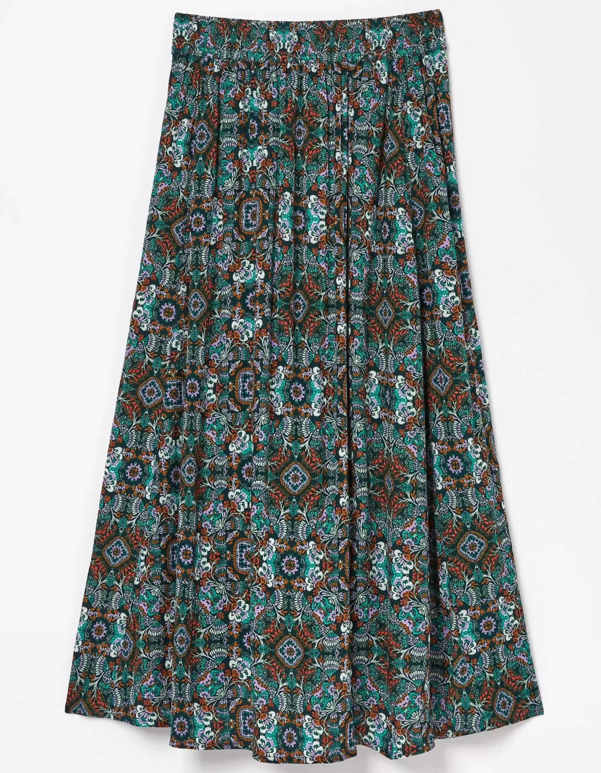 Women FatFace Skirts|Millie Mirrored Midi Skirt