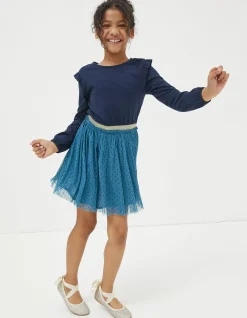 Girls FatFace View All|Millie Tulle Spot Dress