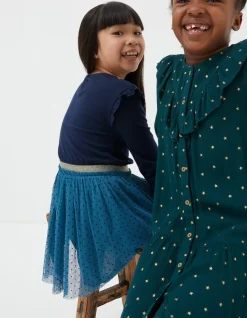 Girls FatFace View All|Millie Tulle Spot Dress
