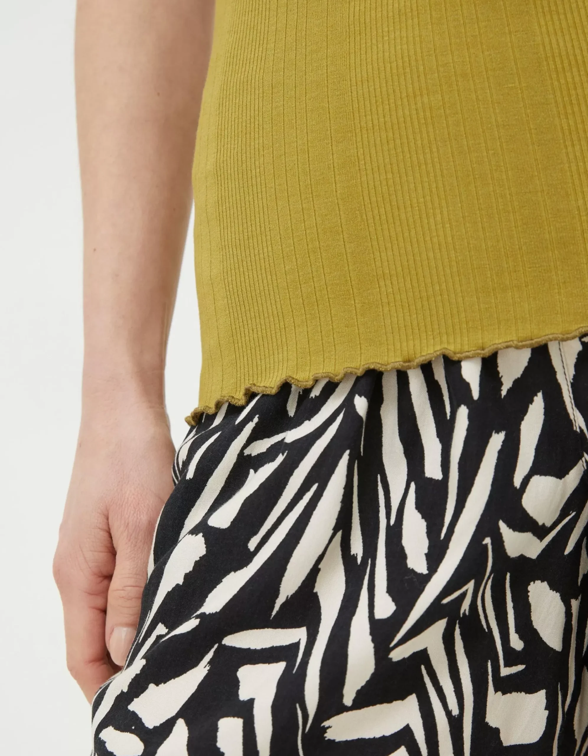 Women FatFace Tops & T-Shirts|Milly Rib Vest