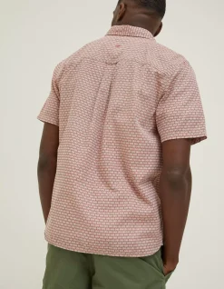 Men FatFace Shirts|Mini Geo Print Shirt