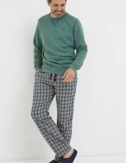 Men FatFace View All|Mini Jacquard Light Pyjama Bottoms