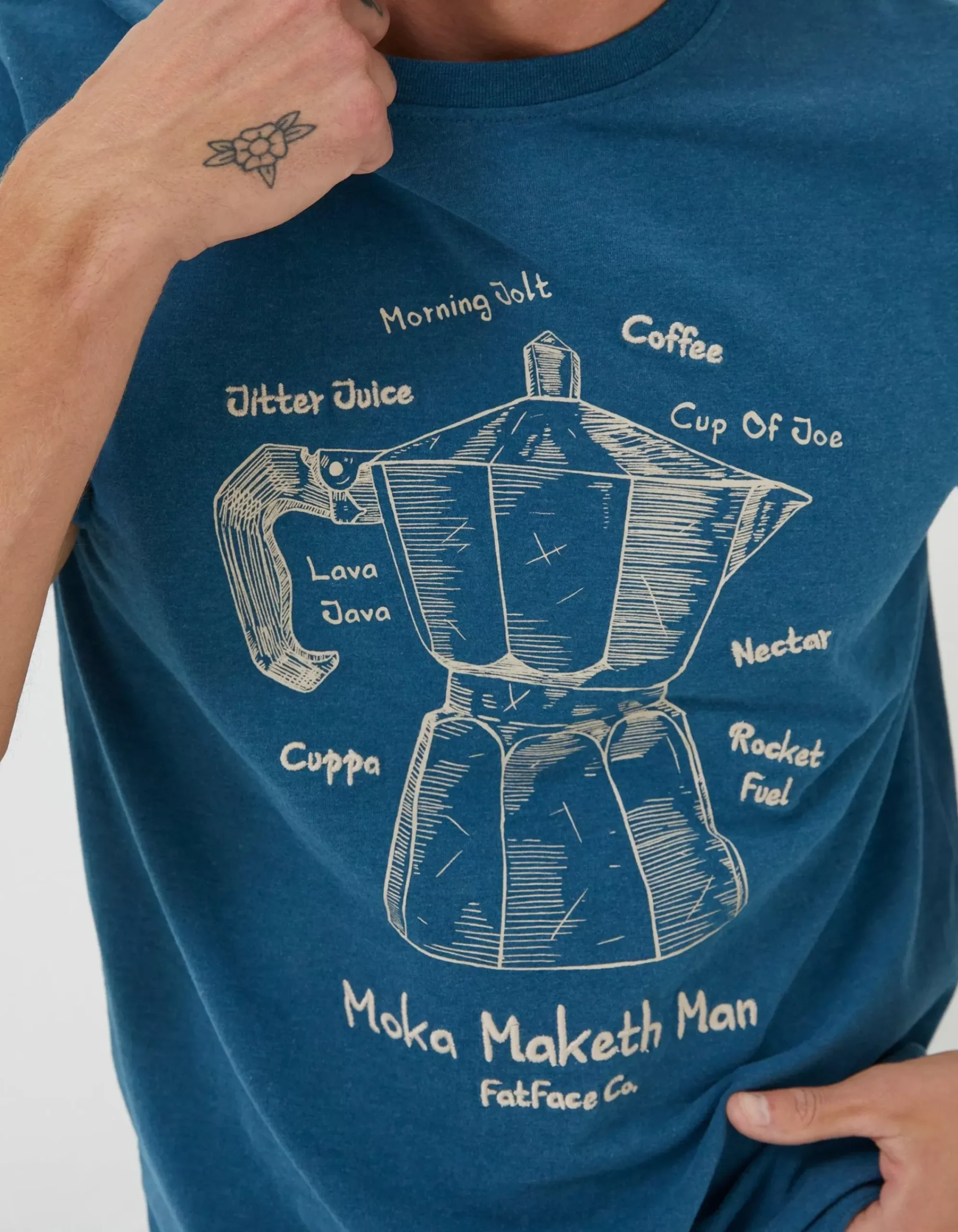 Men FatFace View All|Moka T-Shirt