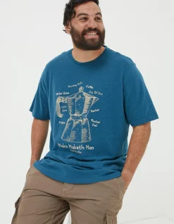 Men FatFace View All|Moka T-Shirt
