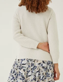 Women FatFace Knitwear|Mollie Boat Neck Jumper