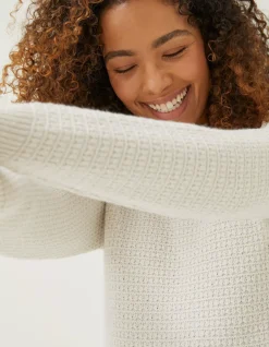 Women FatFace Knitwear|Mollie Boat Neck Jumper