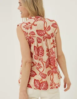 Women FatFace Shirts & Blouses|Morgan Vine Floral Cami Top