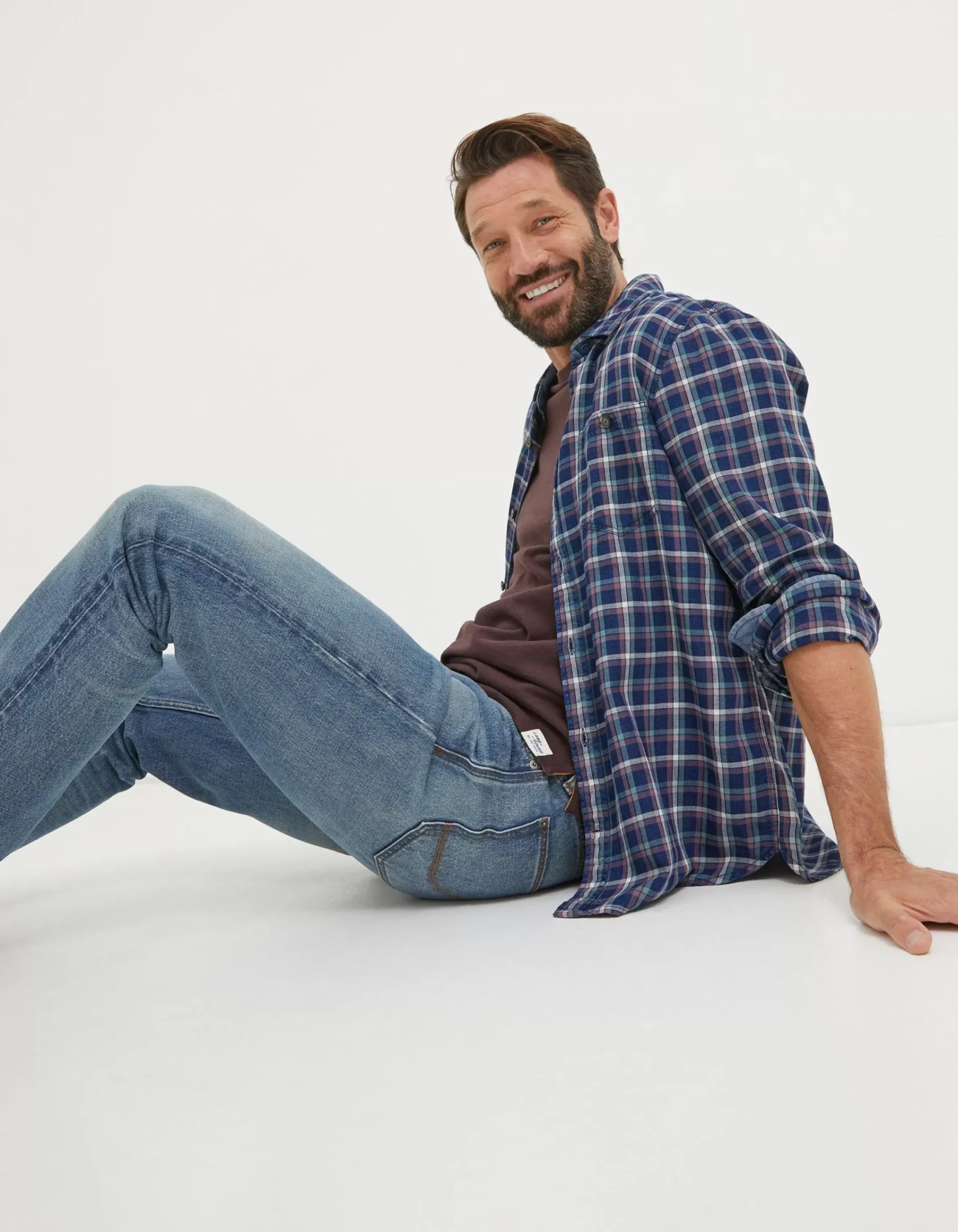 Men FatFace View All|Morley Check Shirt