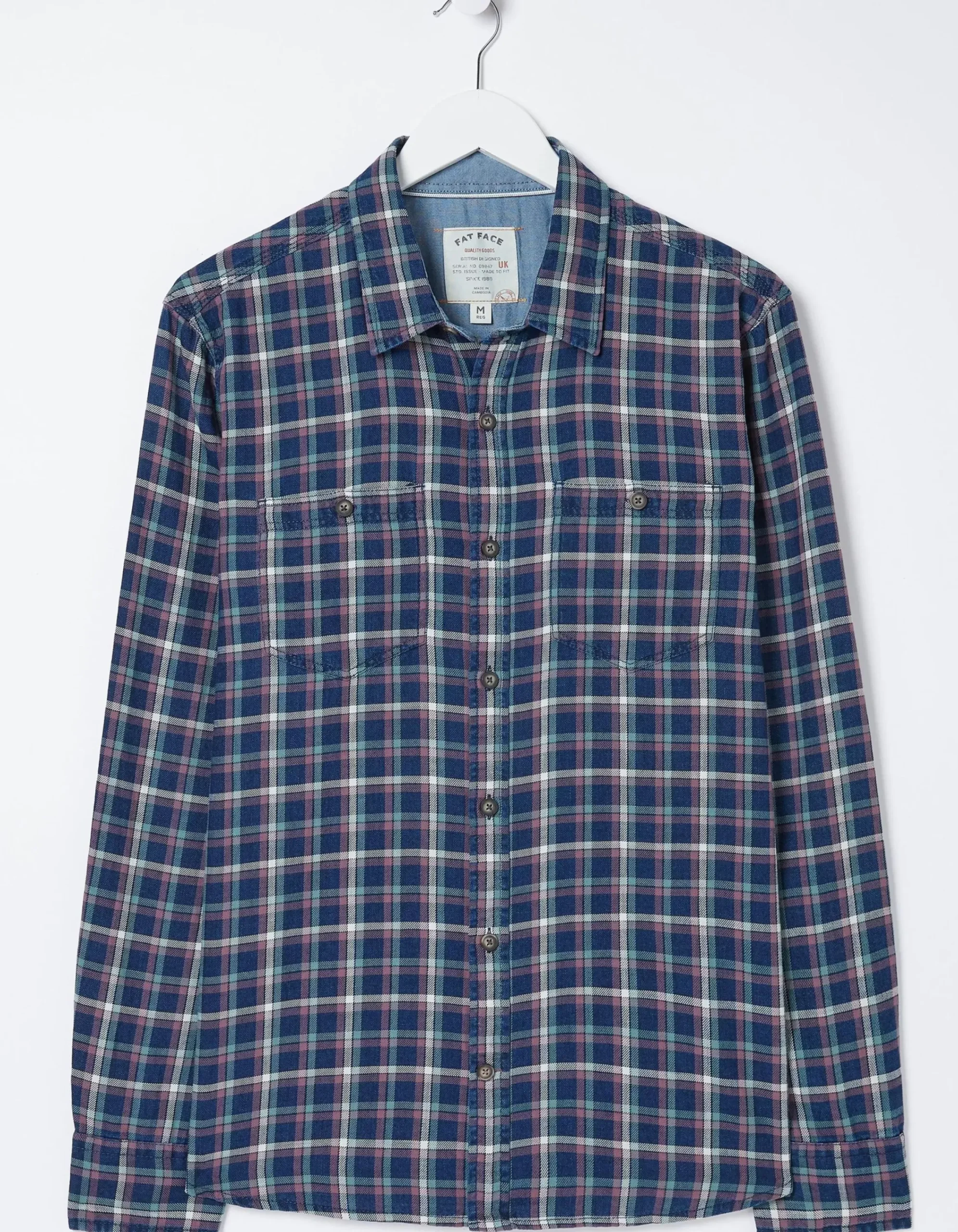 Men FatFace View All|Morley Check Shirt