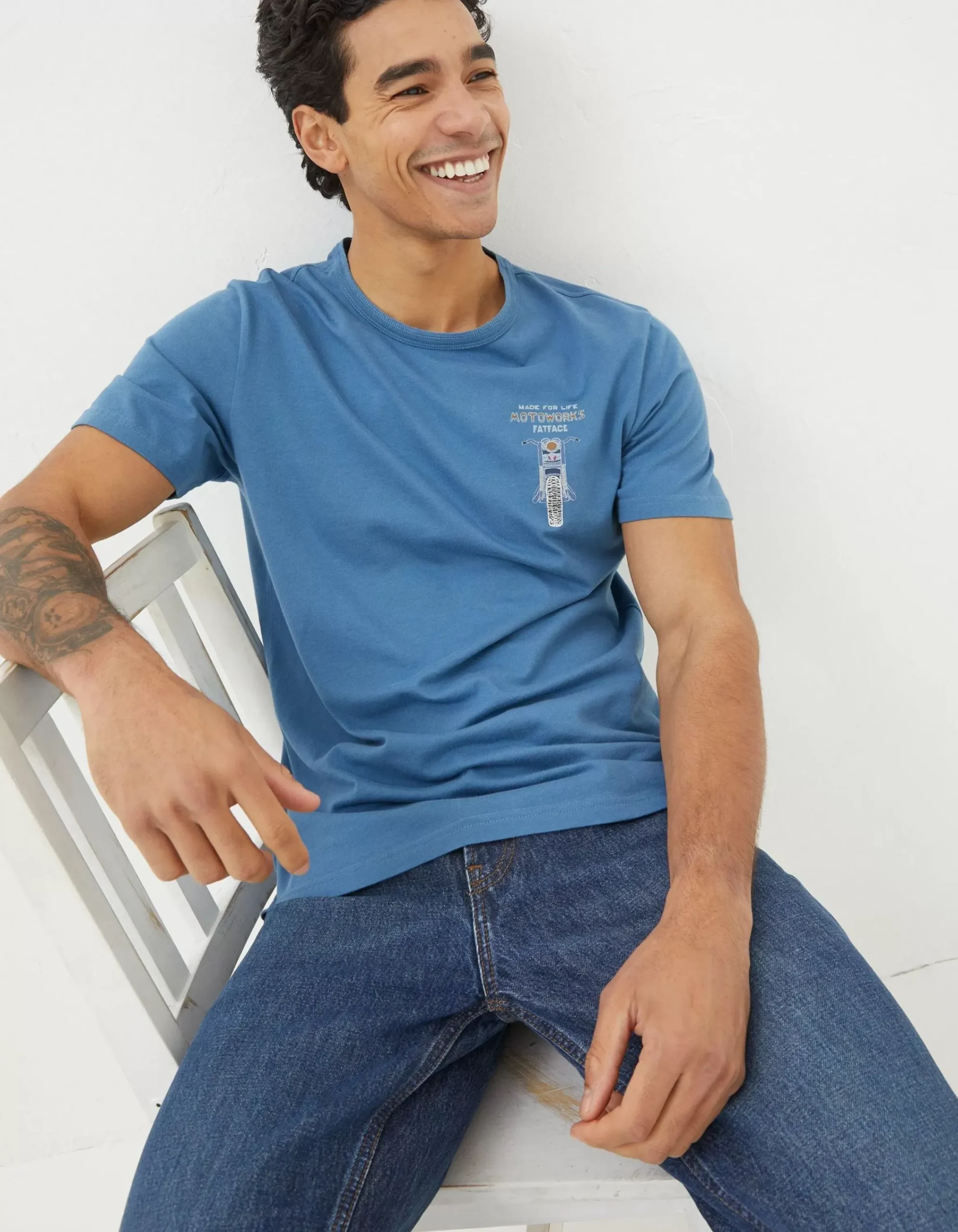 Men FatFace View All|Motoworks T-Shirt