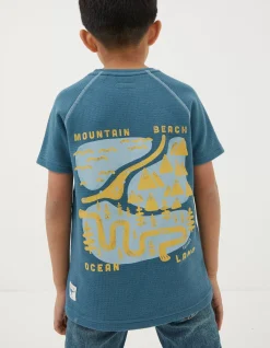 Boys FatFace View All|Mountain Graphic T-Shirt