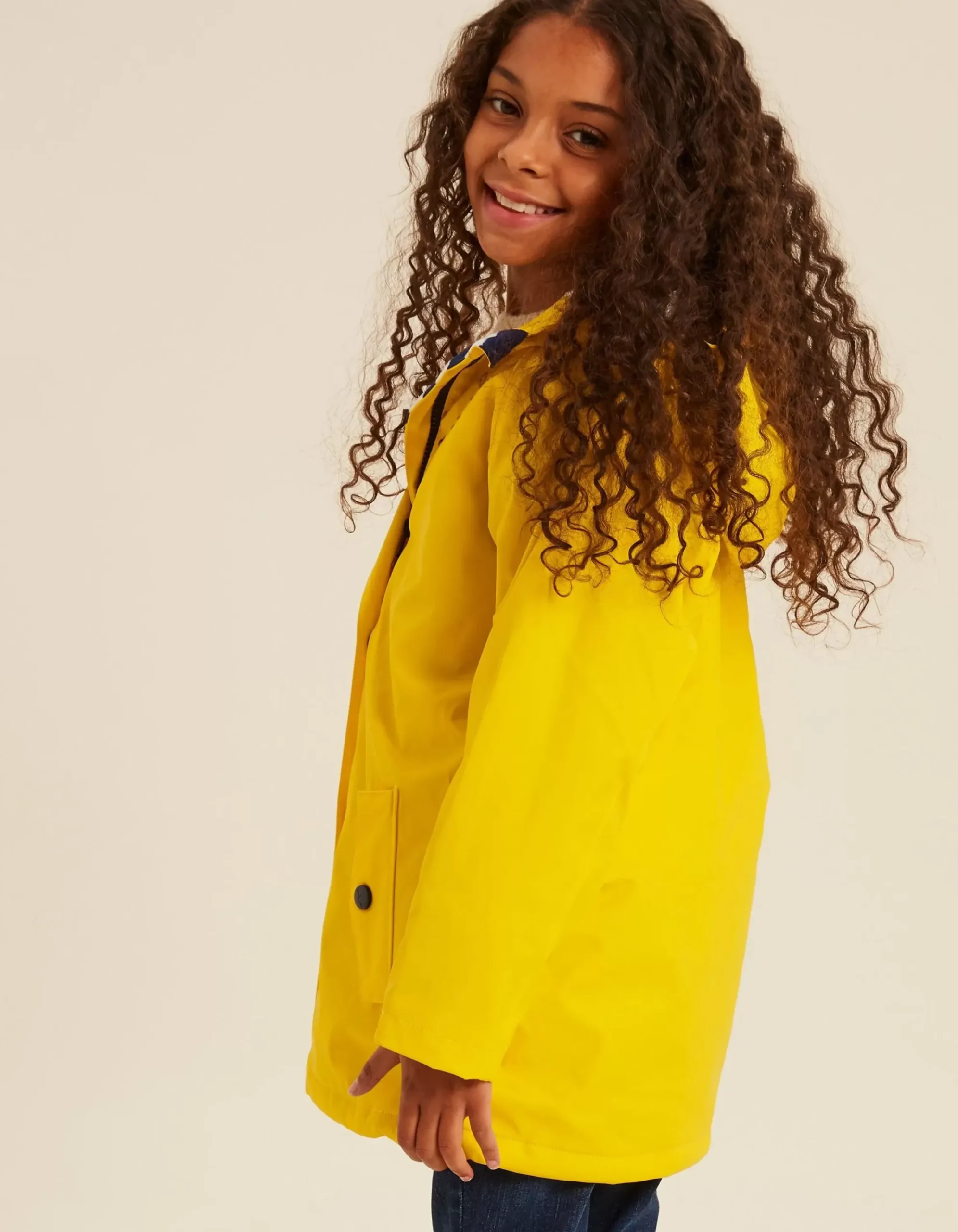 Girls FatFace View All|Muddy Puddle Puddleflex Plain Jacket