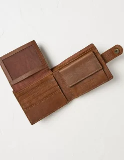 Men FatFace View All|Multi Compartment Leather Wallet