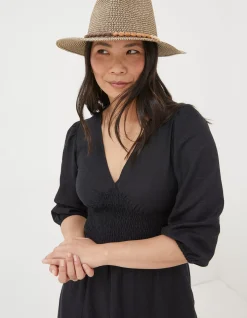 Women FatFace View All|Multi Weave Fedora Hat