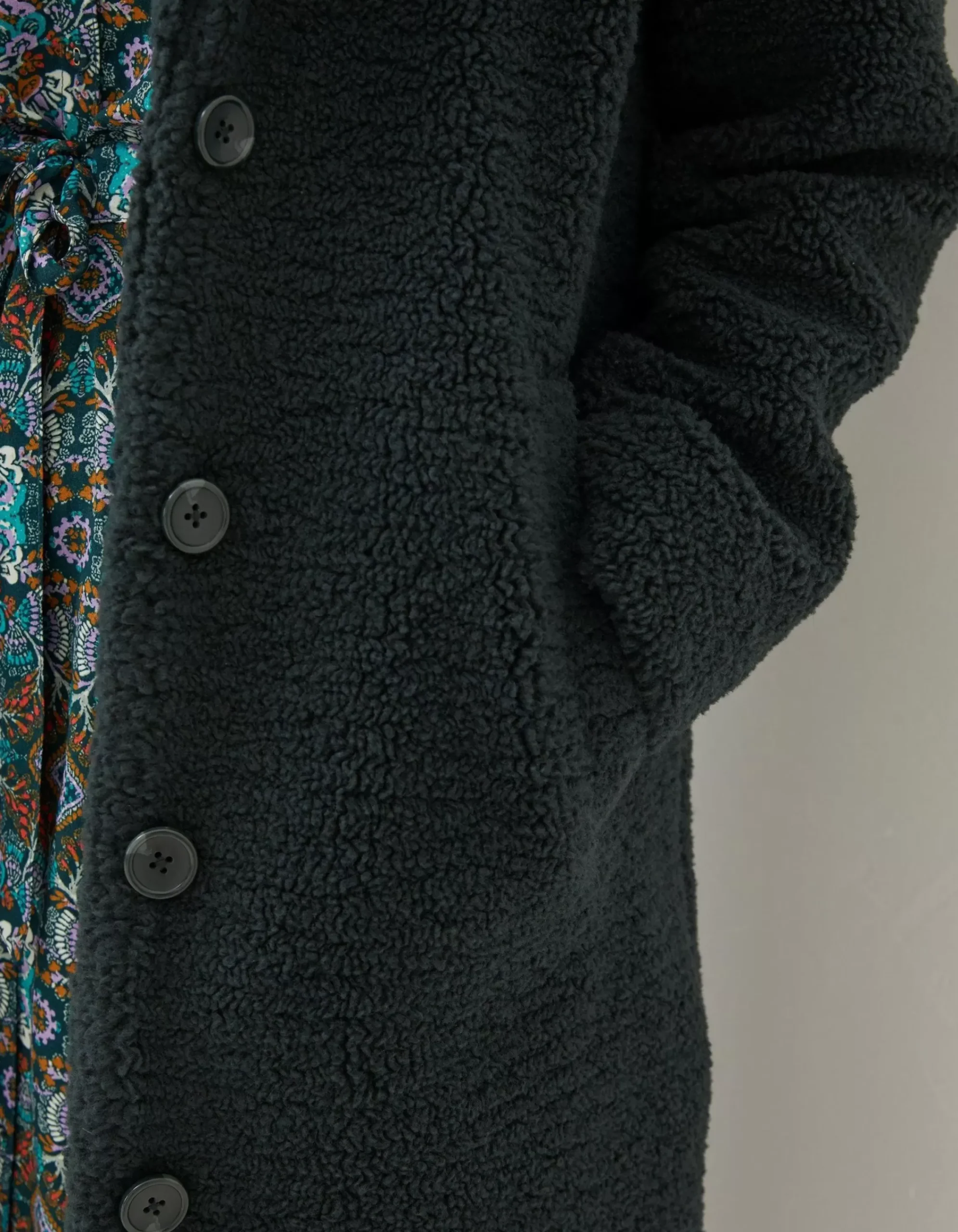 Women FatFace Coats & Jackets|Mylah Teddy Longline Coat
