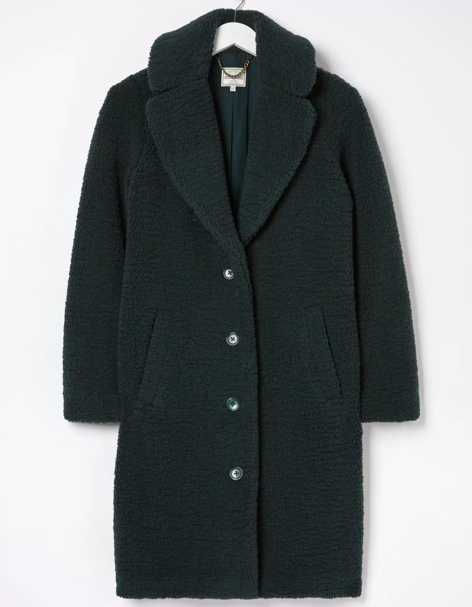 Women FatFace Coats & Jackets|Mylah Teddy Longline Coat