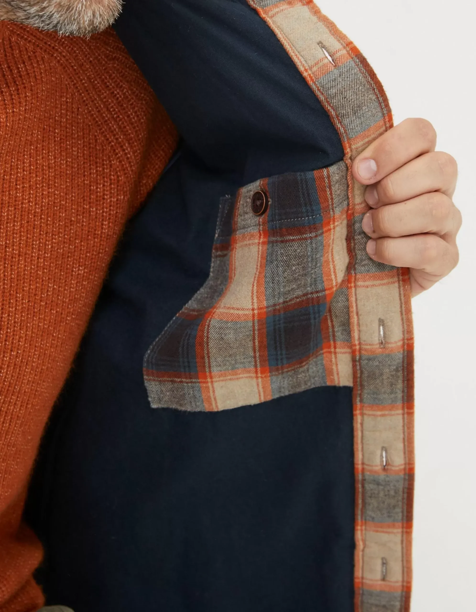 Men FatFace View All|Mylor Quilted Overshirt