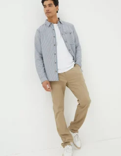 Men FatFace View All|Nacton Stripe Shirt