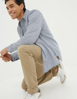 Men FatFace View All|Nacton Stripe Shirt