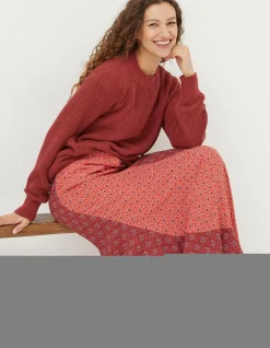 Women FatFace Skirts|Naomi Craft Geo Midi Skirt
