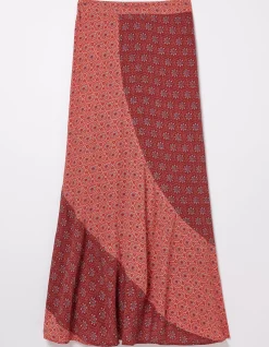 Women FatFace Skirts|Naomi Craft Geo Midi Skirt