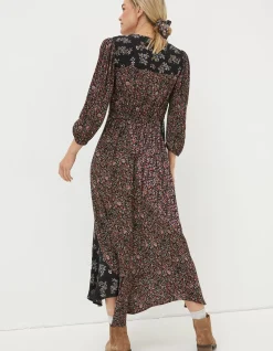 Women FatFace Dresses|Nate Craft Floral Midi Dress