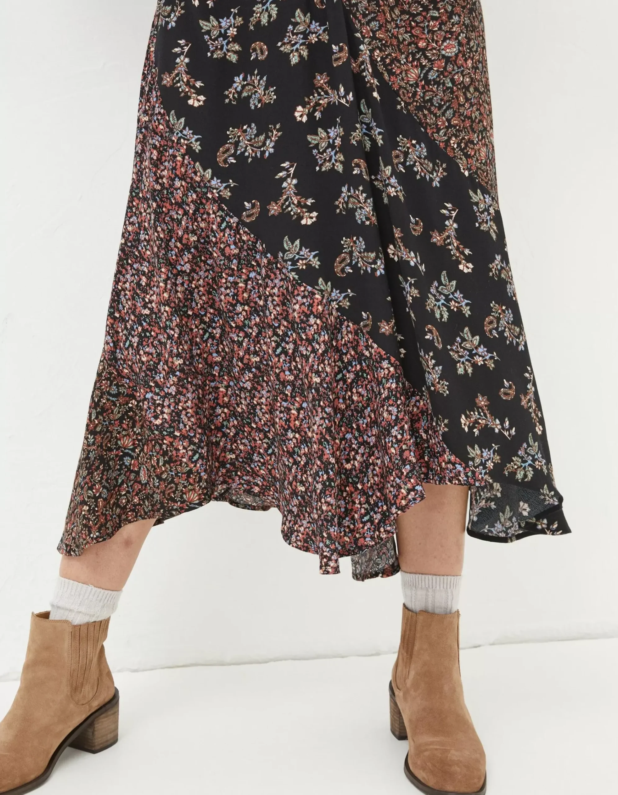 Women FatFace Dresses|Nate Craft Floral Midi Dress