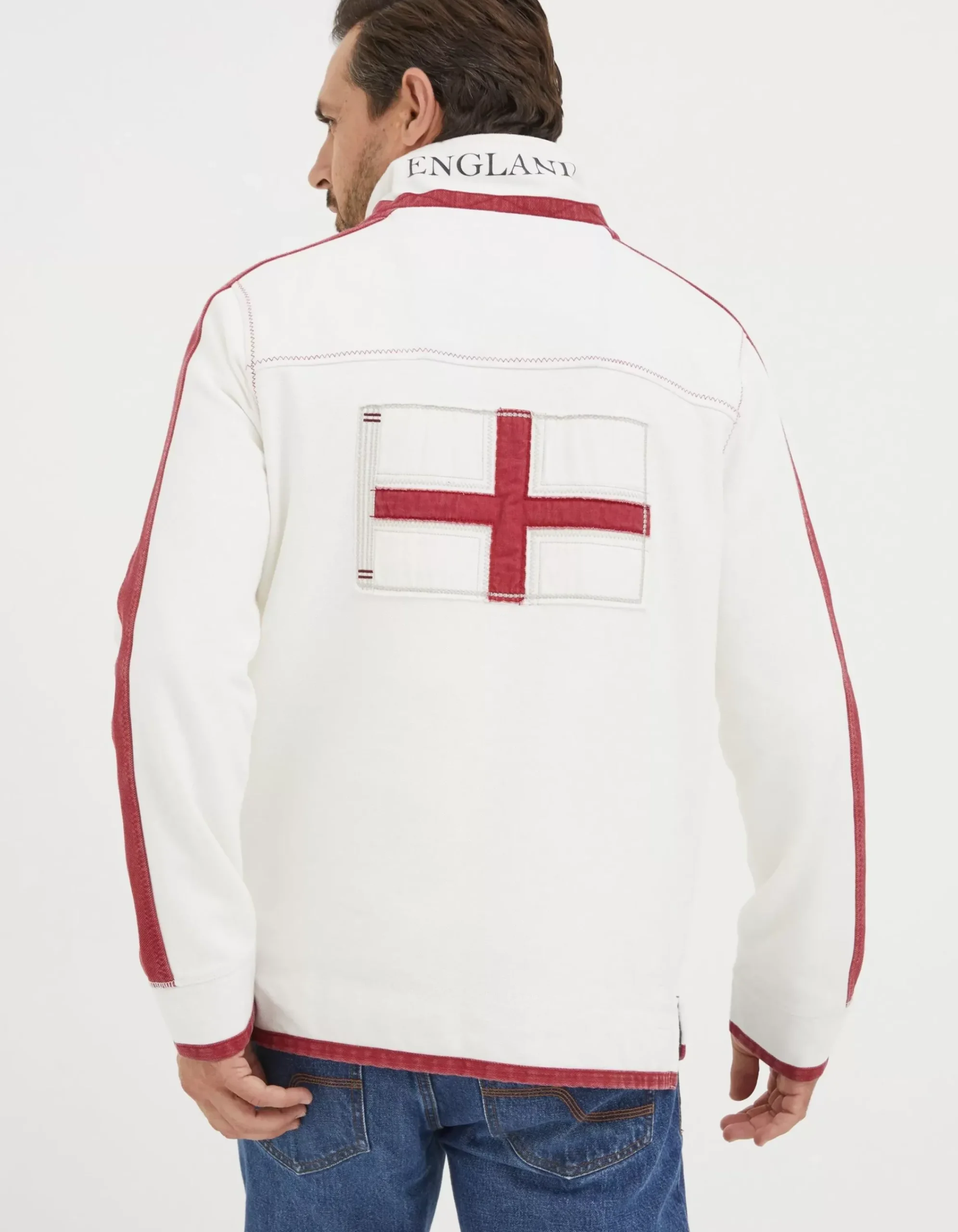 Men FatFace Sweatshirts & Hoodies|Nation Airlie England Sweatshirt