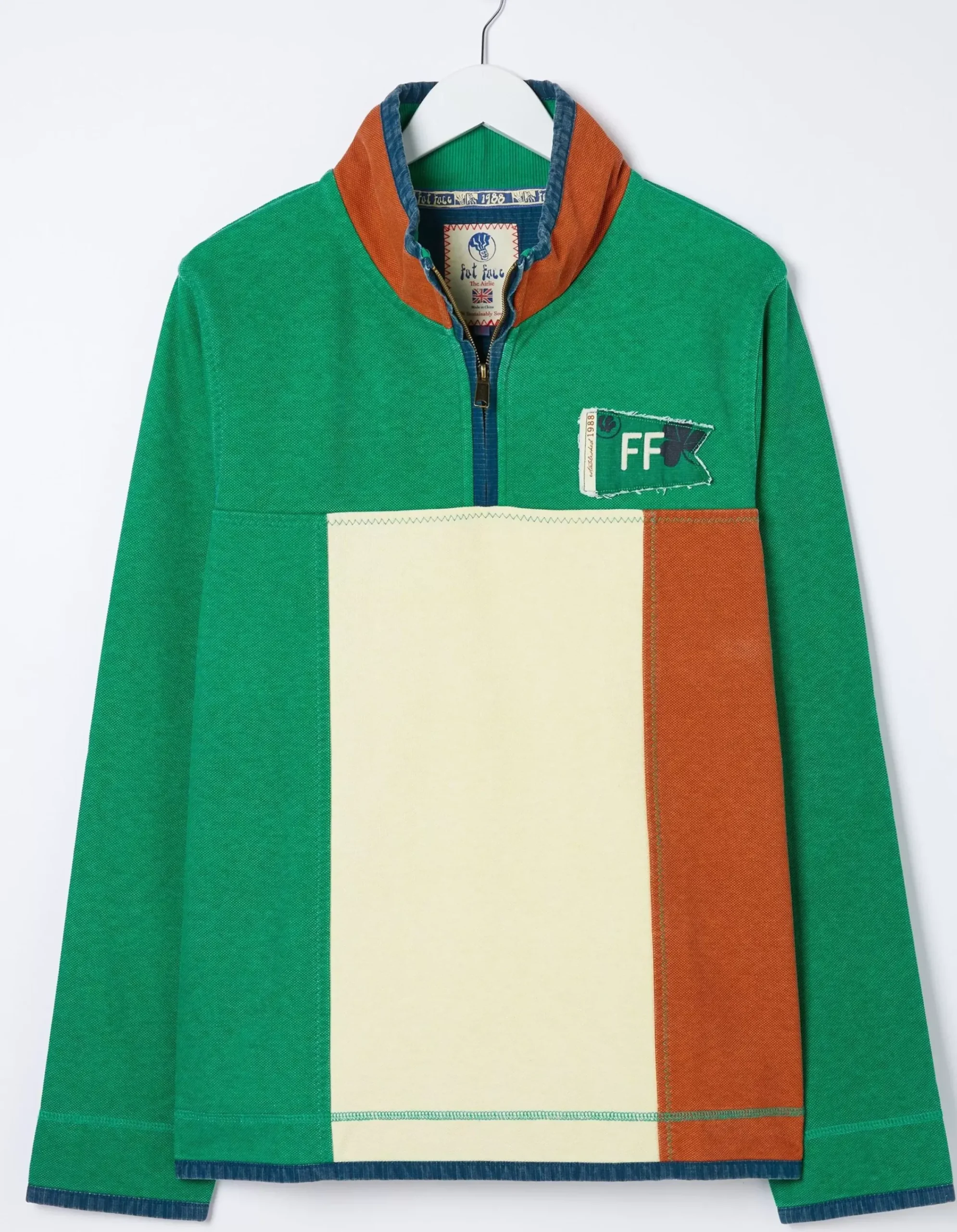 Men FatFace View All|Nation Airlie Ireland Sweatshirt