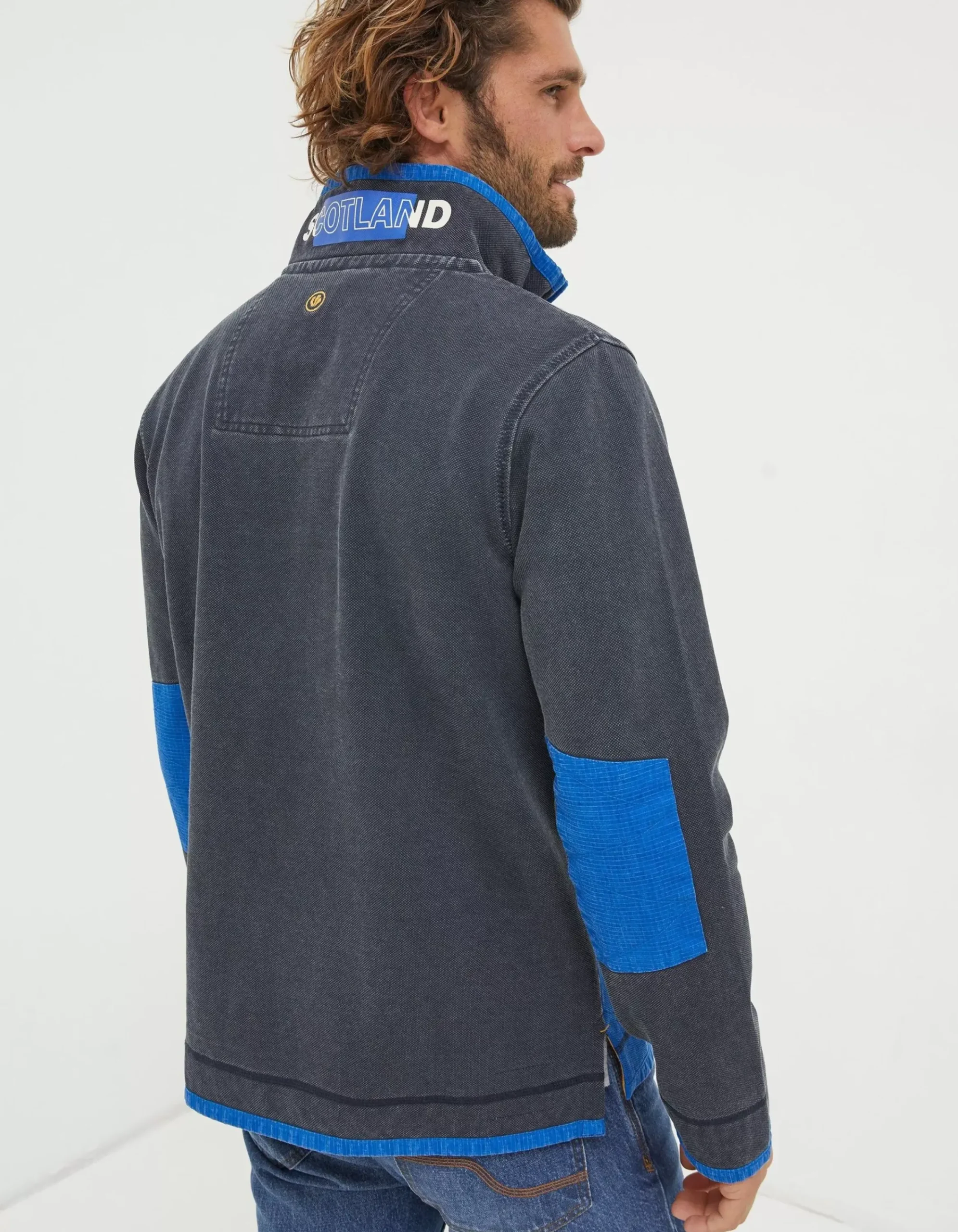 Men FatFace View All|Nation Airlie Scotland Sweatshirt