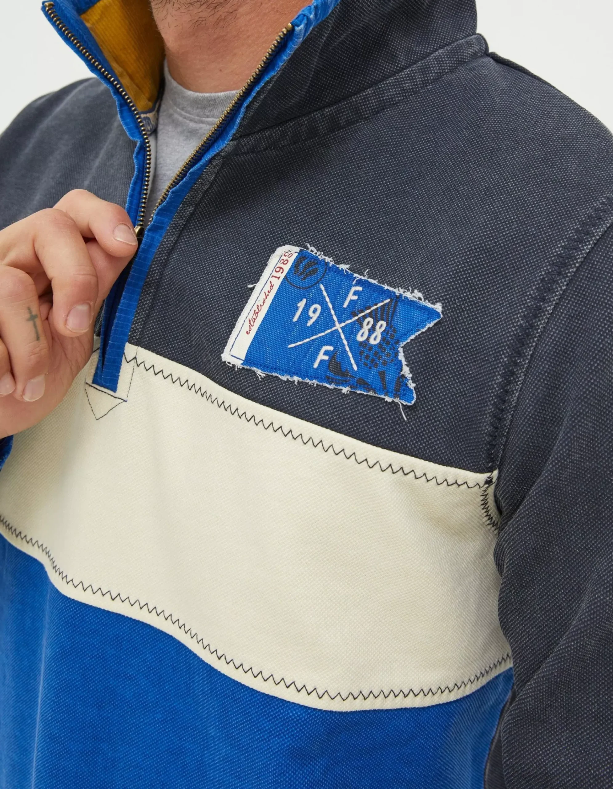 Men FatFace View All|Nation Airlie Scotland Sweatshirt