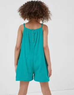 Girls FatFace View All|Nellie Embroidered Playsuit