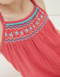 Girls FatFace View All|Nellie Embroidered Playsuit