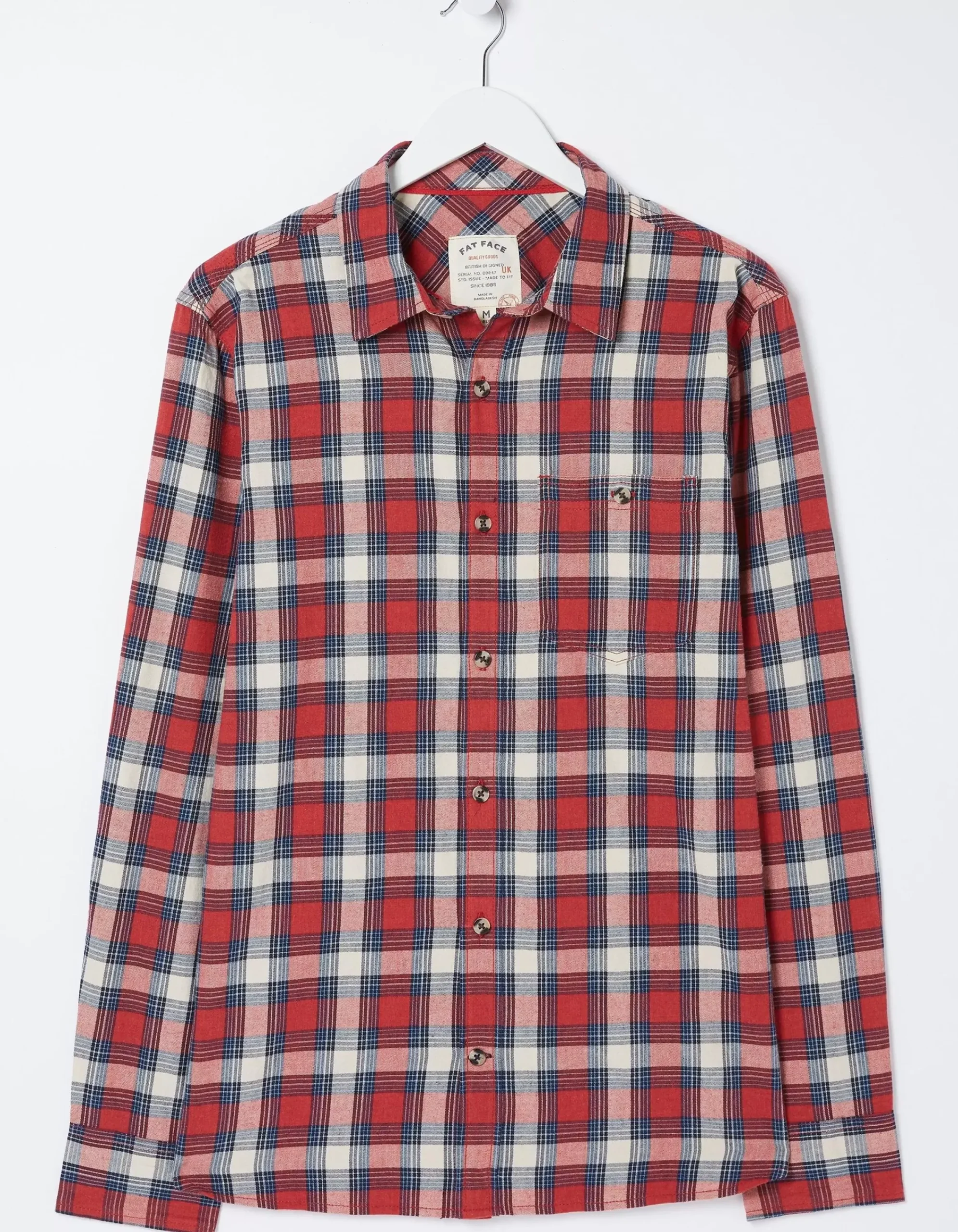 Men FatFace View All|Nevis Check Shirt