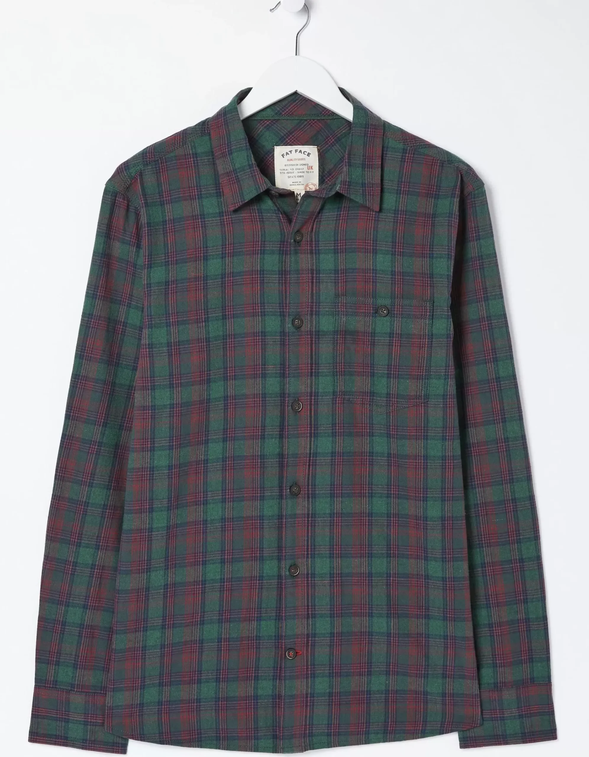 Men FatFace View All|Nevis Check Shirt