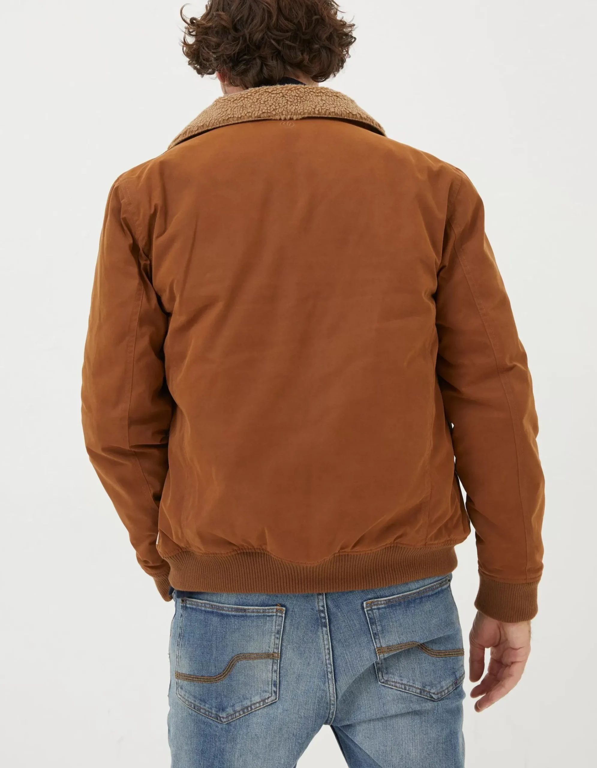 Men FatFace View All|Newlyn Cotton Bomber Jacket