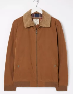 Men FatFace View All|Newlyn Cotton Bomber Jacket