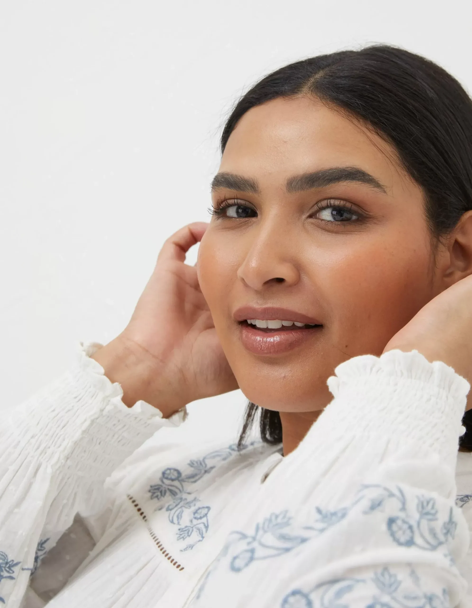 Women FatFace Shirts & Blouses|Nicole Embroidered Blouse