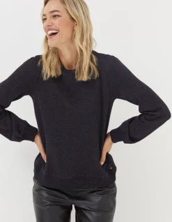 Women FatFace View All|Noa Sparkle Crew Neck Sweatshirt