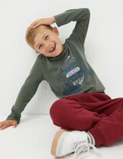 Boys FatFace View All|Noah Knee Panel Joggers