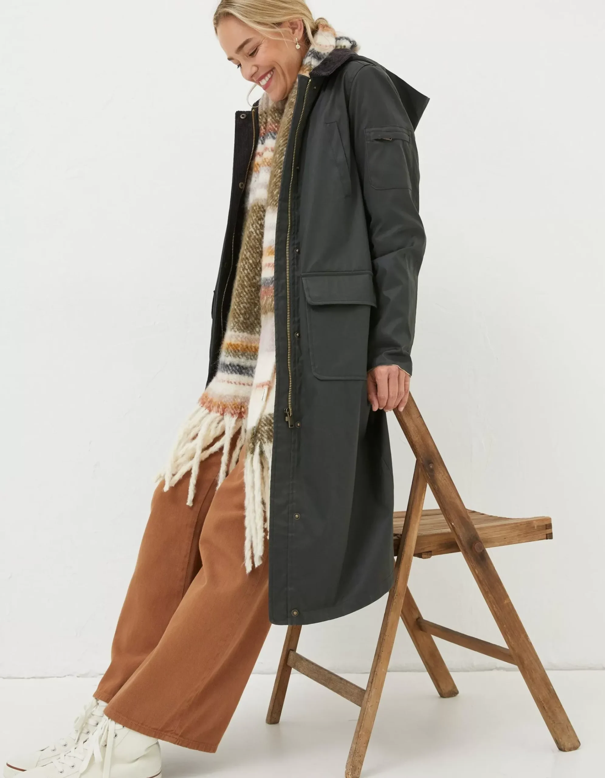 Women FatFace Coats & Jackets|Norfolk Trench Coat