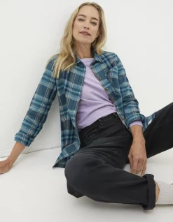 Women FatFace Shirts & Blouses|Olivia Check Shirt
