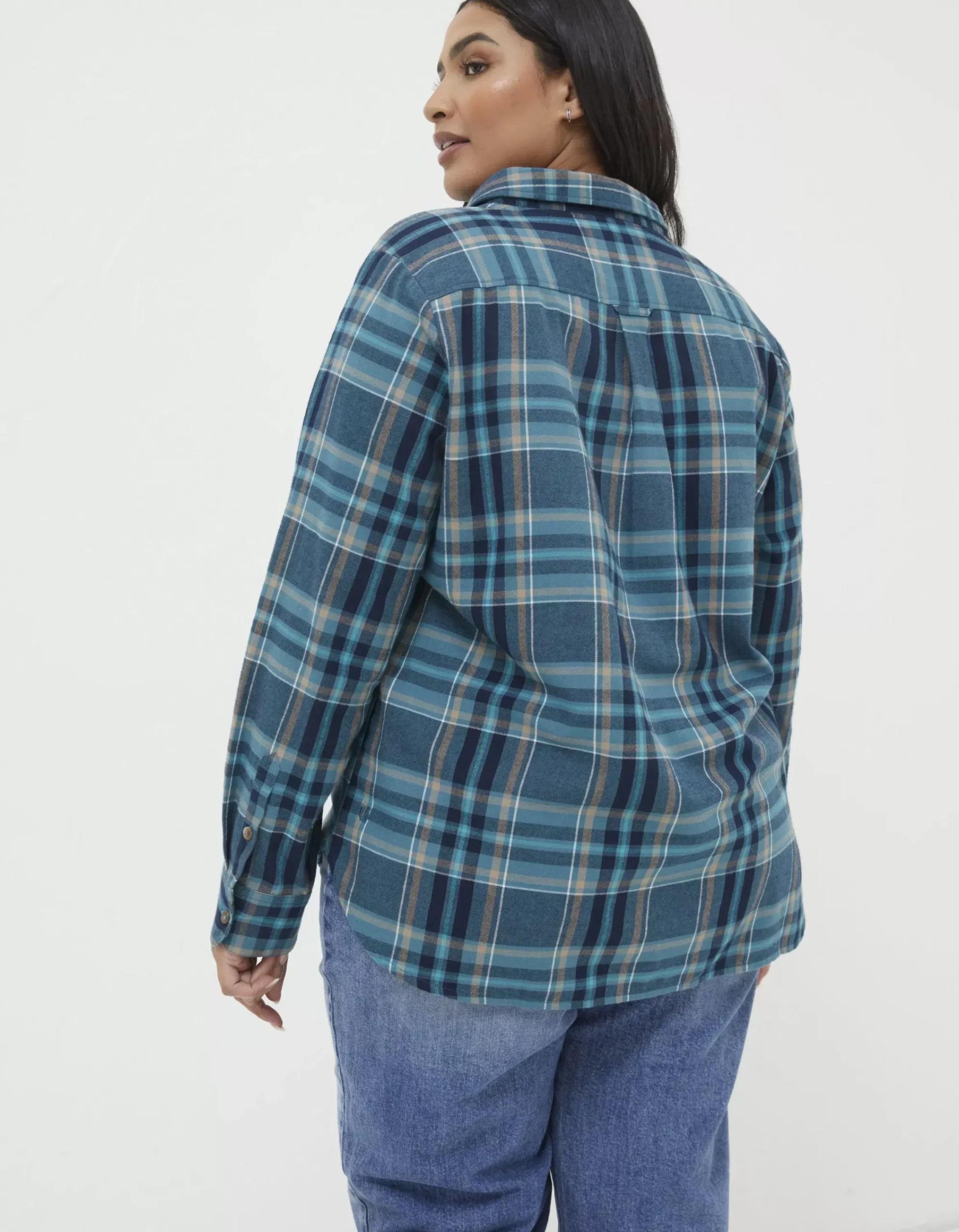 Women FatFace Shirts & Blouses|Olivia Check Shirt