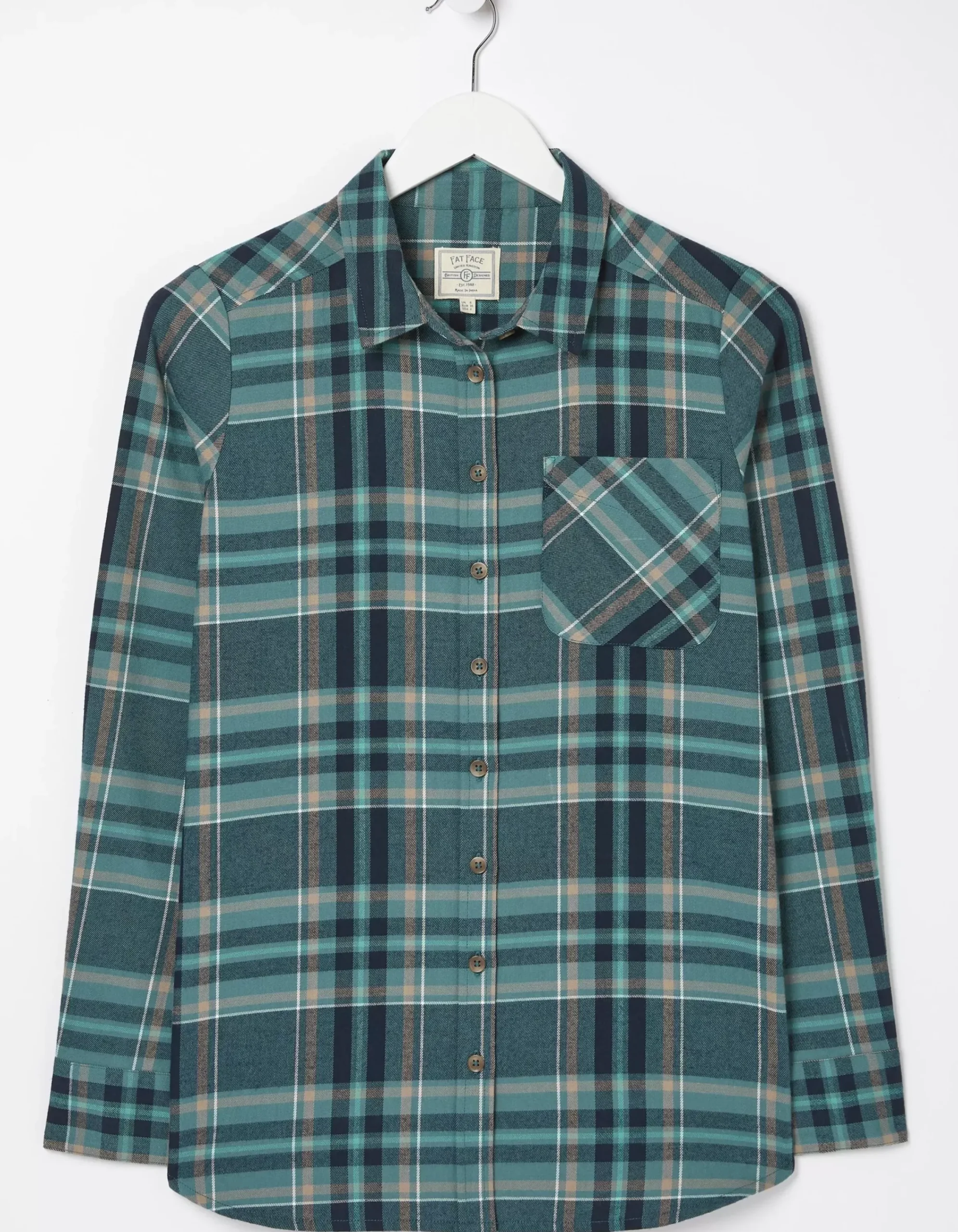 Women FatFace Shirts & Blouses|Olivia Check Shirt