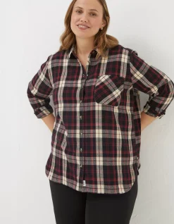 Women FatFace Shirts & Blouses|Olivia Check Shirt